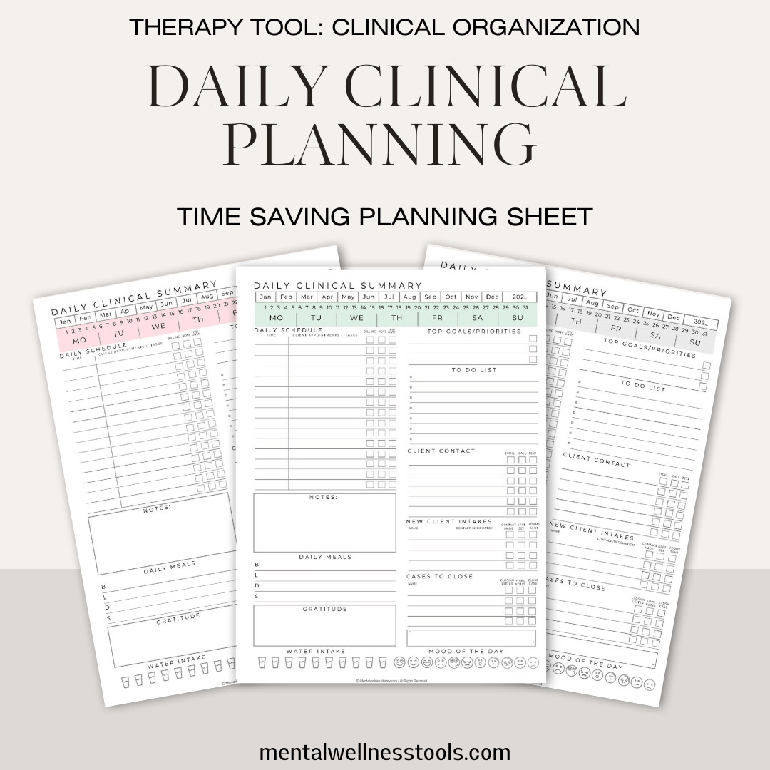 Daily Clinical Planner