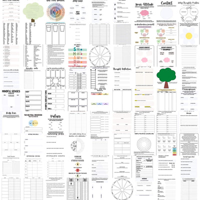 Ultimate Mental Health Worksheets Pack